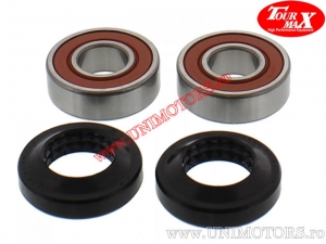 Front Wheel Bearings and Seals Kit - Honda FES 125 A S-Wing ABS / FES 125 Pantheon CBS / FES 125 S-Wing - TourMax