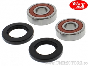 Front Wheel Bearings and Seals Kit - Yamaha XV 950 / XV 950 CU ABS / XV 950 R CU ABS / XVS 1100 A Drag Star - TourMax