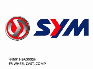 Front Wheel Cast. Comp - 44601H9A000SH - SYM