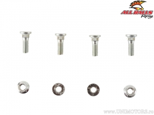 Front Wheel Lug Nut / Bolt Set - Yamaha YFM50 Raptor ('07-'08) / YFM80 Grizzly ('05-'08) / YFM80 Raptor ('02-'08) - All Balls