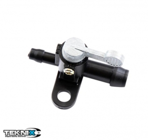 Fuel tap with hose and reducer - universal - Teknix