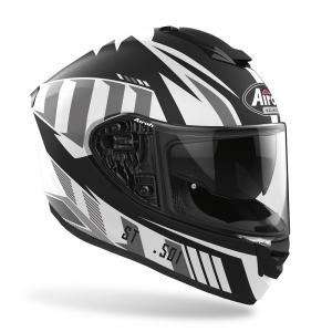 Full-Face Helmet ST.501 Blade Matte White: Size - S