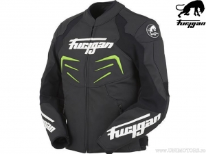 Furygan Power Black-Green Motorradjacke (Schwarz-Grün) - Furygan