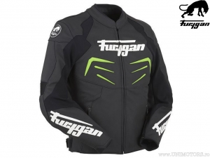 Furygan Power Black-Green Motorradjacke (Schwarz-Grün) - Furygan