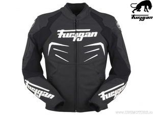 Furygan Power Black-White Motorcycle Jacket (black-white) - Furygan