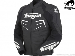 Furygan Power Black-White Motorcycle Jacket (black-white) - Furygan