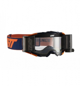 Gafas de Enduro/Cross Velocity 6.5 Roll-Off Azul/Naranja 83%: Tamaño - Sin tamaño