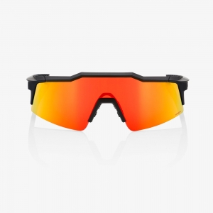 Gafas MTB Speedcraft Negras - Lente Roja con Espejo Multicapa HiPER: Talla - Sin Talla