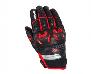 Gants de course/naked pour homme pour l'été modèle Seventy SD-N32 noir/rouge - Noir/rouge, L (9 cm)