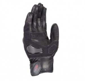 Gants de course pour hommes Seventy modèle SD-C8 noir/gris - Taille: XL (10)