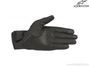 Gants de moto de route C-1 v2 Gore Windstopper pour femmes (noir) - Alpinestars