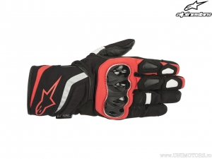 Gants de moto de route T-SP W Drystar (Noir/Rouge) - Alpinestars