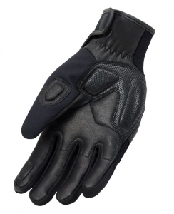 Gants de moto en cuir pour hommes Unik Racing Modèle C-38 Couleur: Noir