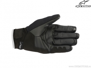 Gants de moto Stella S Max Drystar (noir/blanc) - Alpinestars