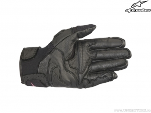 Gants de moto Stella SP-X Air Carbon v2 (noir/fuchsia) - Alpinestars