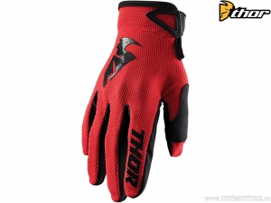 Gants Enduro/Cross Jeunesse (Enfants) - Secteur (Rouge) - Thor