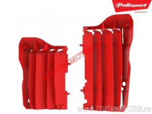 Garde-radiateurs rouges Honda CRF 450 R / CRF 450 RX ('17-'19) - Polisport