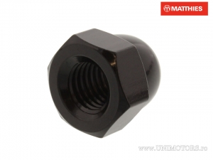 Geschlossene Mutter Pro Bolt M10 x 1.50 mm schwarz Aluminium - JM