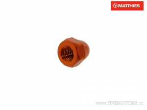 Geschlossene Mutter Pro Bolt M4 x 0,70 mm orange Aluminium - JM