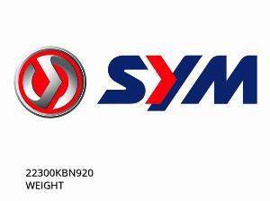 GEWICHT - 22300KBN920 - SYM