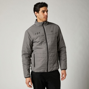 Giacca casual Howell Puffy [Grigio]: Taglia - L