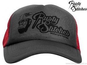 Gorra casual Rusty Stitches Davy Grey-Red (gris-rojo) - Rusty Stitches