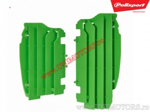 Green radiator guards Kawasaki KX 450 F 4T ('12-'15) - Polisport