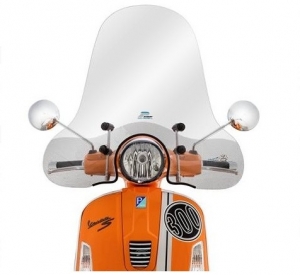 Große Transparente Windschutzscheibe - Vespa Granturismo / GT / GTS / GTS Touring / Super GTS 125-200-250-250-300cc - Cuppini P