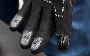 Guantes de moto de mujer Touring de invierno modelo Seventy SD-C45 negro/gris - WinterTex - Negro/gris, S (7 cm)