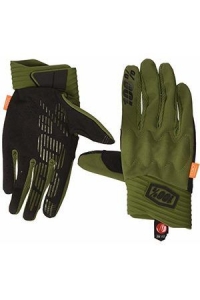 Guantes Enduro/Cross Cognito Verde Ejército/Negro: Tamaño - MD