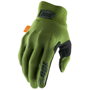 Guantes Enduro/Cross Cognito Verde Ejército/Negro: Tamaño - MD