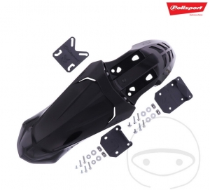 Guardabarros delantero universal negro Polisport - Yamaha / Kawasaki / Honda ('09-'22) / KTM ('13-'22) / Husqvarna ('16-'22) - J