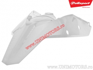 Guardabarros trasero blanco - KTM EXC / EXC Six Days / EXC-F / EXC 4T ('08-'11) / SX / SX-F 4T ('07-'10) - Polisport