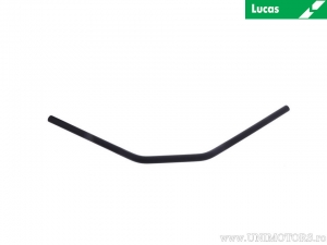 Guidon en aluminium noir Superbike diamètre 22mm et longueur 750mm - Lucas TRW