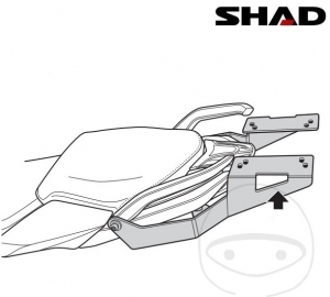 Hátsó doboztartó (topcase) - BMW R 1200 RS ABS LC ('15-'18) / R 1200 R ABS LC ('14-'18) / R 1250 R ABS ESA ('19-'21) - JM