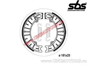 Hátsó féktárcsa - 181x25mm SBS 2121 - (SBS)