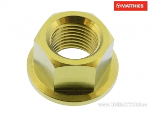 Hátsó fogaskerék csavaranya Pro Bolt M10 x 1.00 mm titán arany - Ducati 1098 1098 Biposto/Monoposto / 1098 1198 R - JM