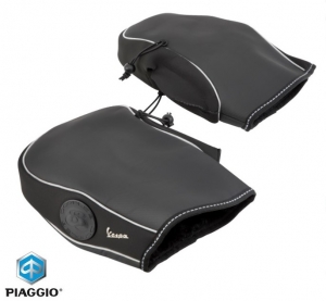 Handguard Protectors (covers) for Handlebar Anti-Freeze (Waterproof) - Vespa LX / Primavera / S / Sprint 50-150cc - Piaggio