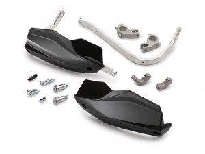 Handguard Set (Aluminum / Black) - KTM Adventure / Super Adventure / Adventure R / Duke - KTM