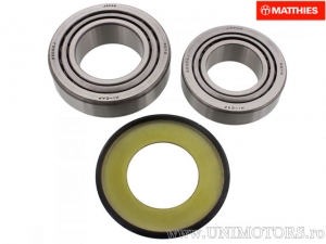 Handlebar Bearing Kit (Koyo) - Honda CB 750 K / Suzuki GW 250 Inazuma / Triumph Trophy 900 / Yamaha YZF 600 RN Thunder - JM