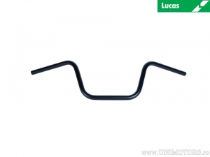 Handlebar black steel Apehanger diameter 25.4mm and length 920mm without cable routing holes - Lucas TRW