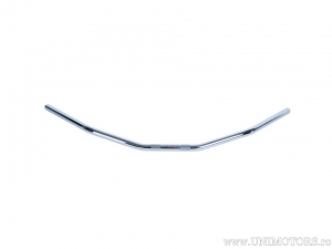 Handlebar chrome steel Chopper diameter 22mm and length 865mm - Fehling