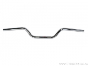 Handlebar, chrome steel, Superbike, D: 22mm, L: 680mm - Suzuki GS 1100 G / GSX 1100 E / GSX 1100 ES / Yamaha XS 400 - Fehling