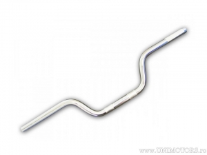 Handlebar chromed steel Touring D: 22mm L: 710mm - Honda CB 250 N / CB 250 ND / CB 250 T Twin / CB 400 N / CB 400 T - Fehling