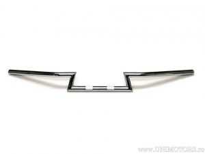 Handlebar steel chrome 