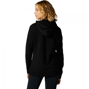 Hanorac femei cu gluga casual Pinnacle PO Fleece [Negru]: Mărime - S