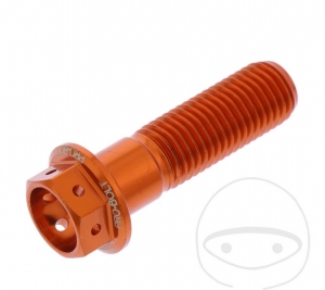 Hatlap hatlap Pro Bolt M10 x 1.25 x 35 mm alumínium Racing narancssárga - JM