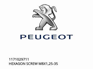 HATSZÖGLETŰ CSAVAR M8X1,25-35 - 1171029711 - Peugeot