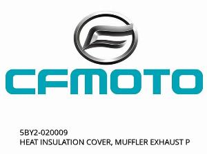 HEAT INSULATION COVER, MUFFLER EXHAUST P - 5BY2-020009 - CFMOTO