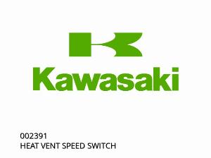 HEAT VENT SPEED SWITCH - 002391 - Kawasaki